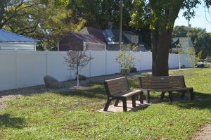 Benches at Varina City Park