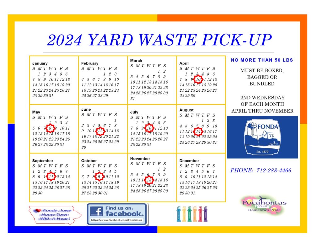 2024 Yard Waste Pickup